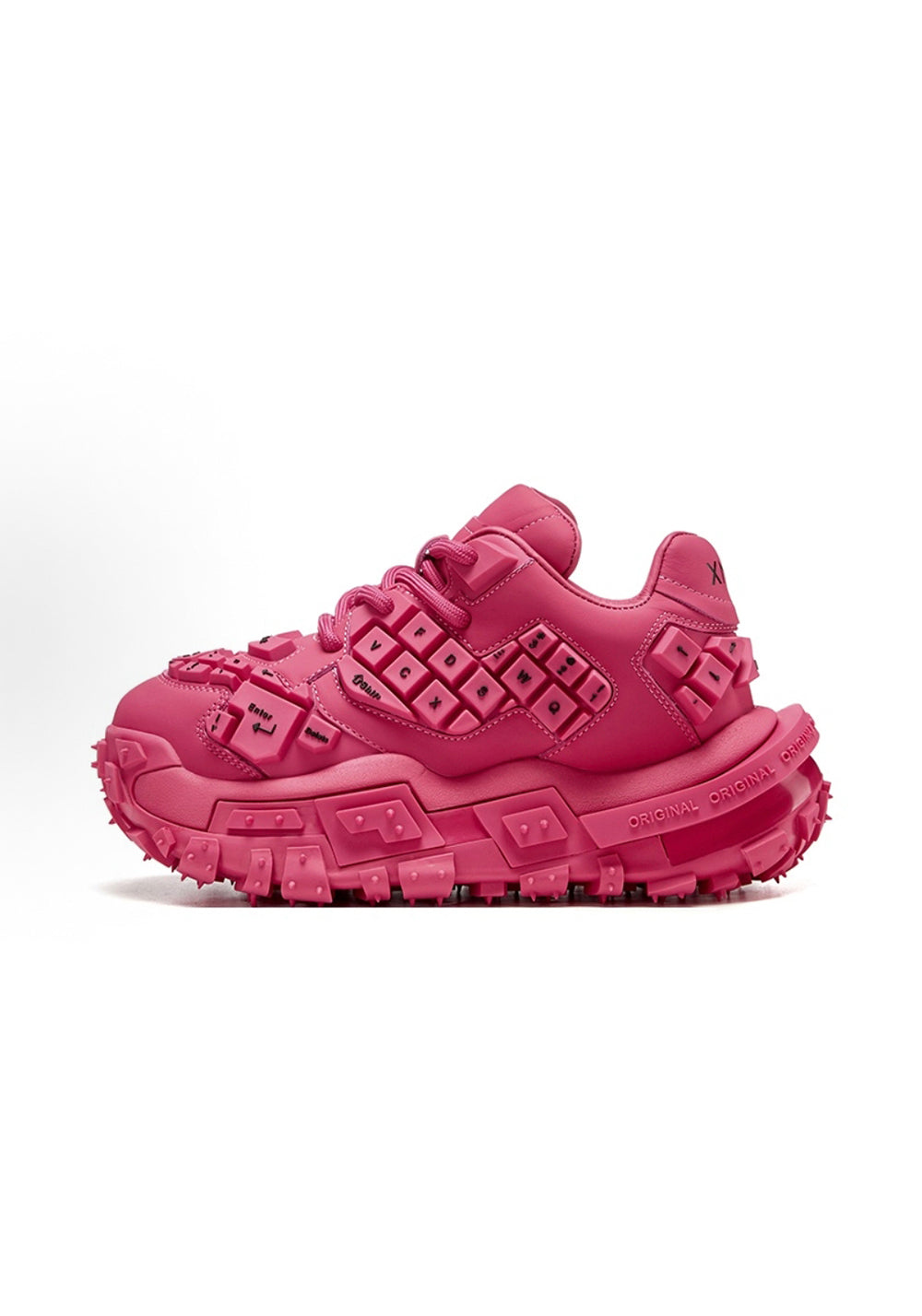 XMZY丨Chunky Keyboard Dad Sneakers -Red - PSYLOS 1, XMZY丨Chunky Keyboard Dad Sneakers -Red, Chunky Sneakers, XMZY•JAPAN, PSYLOS 1